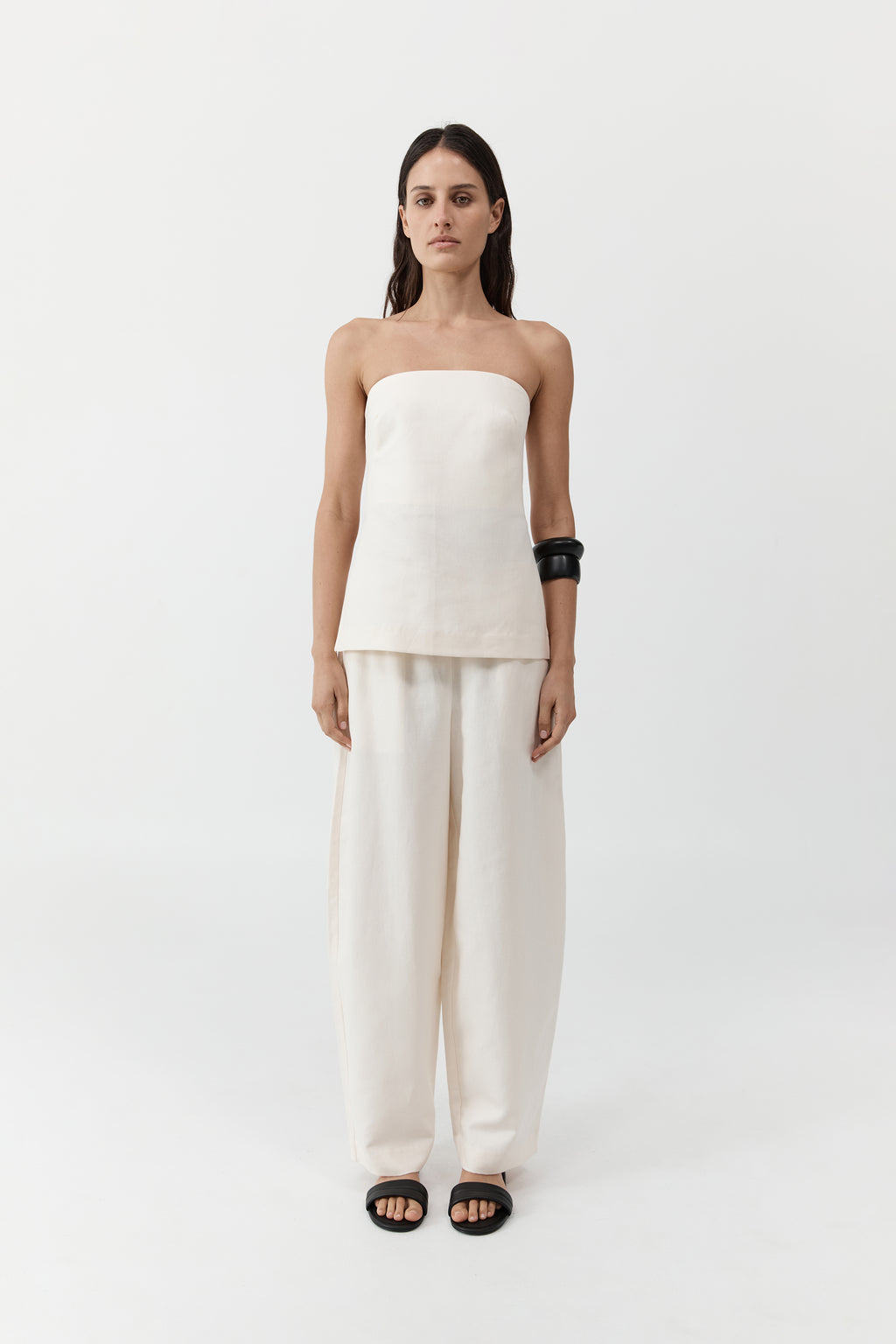 St. Agni - Rouleau Top in Ivory