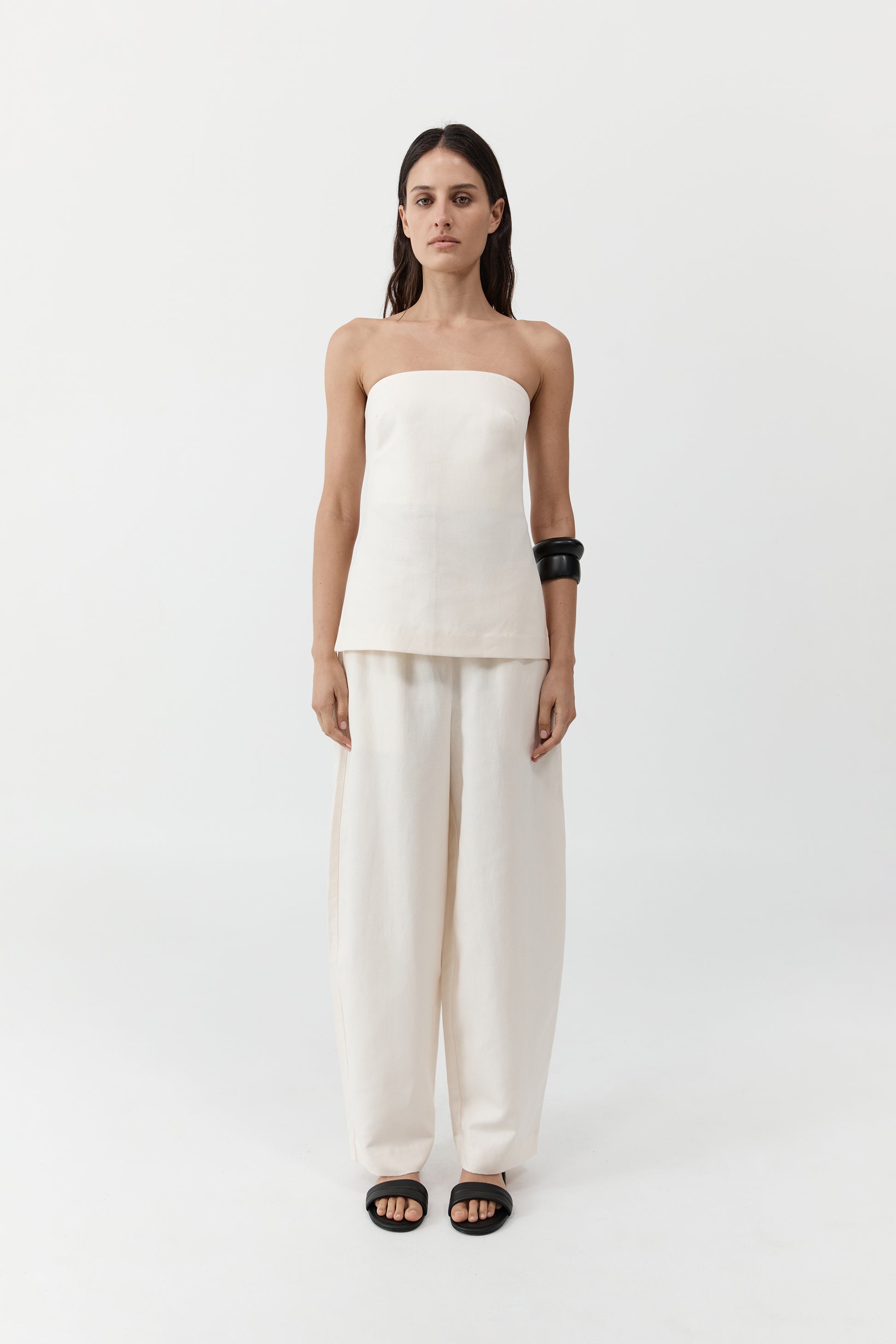 St. Agni - Rouleau Top in Ivory