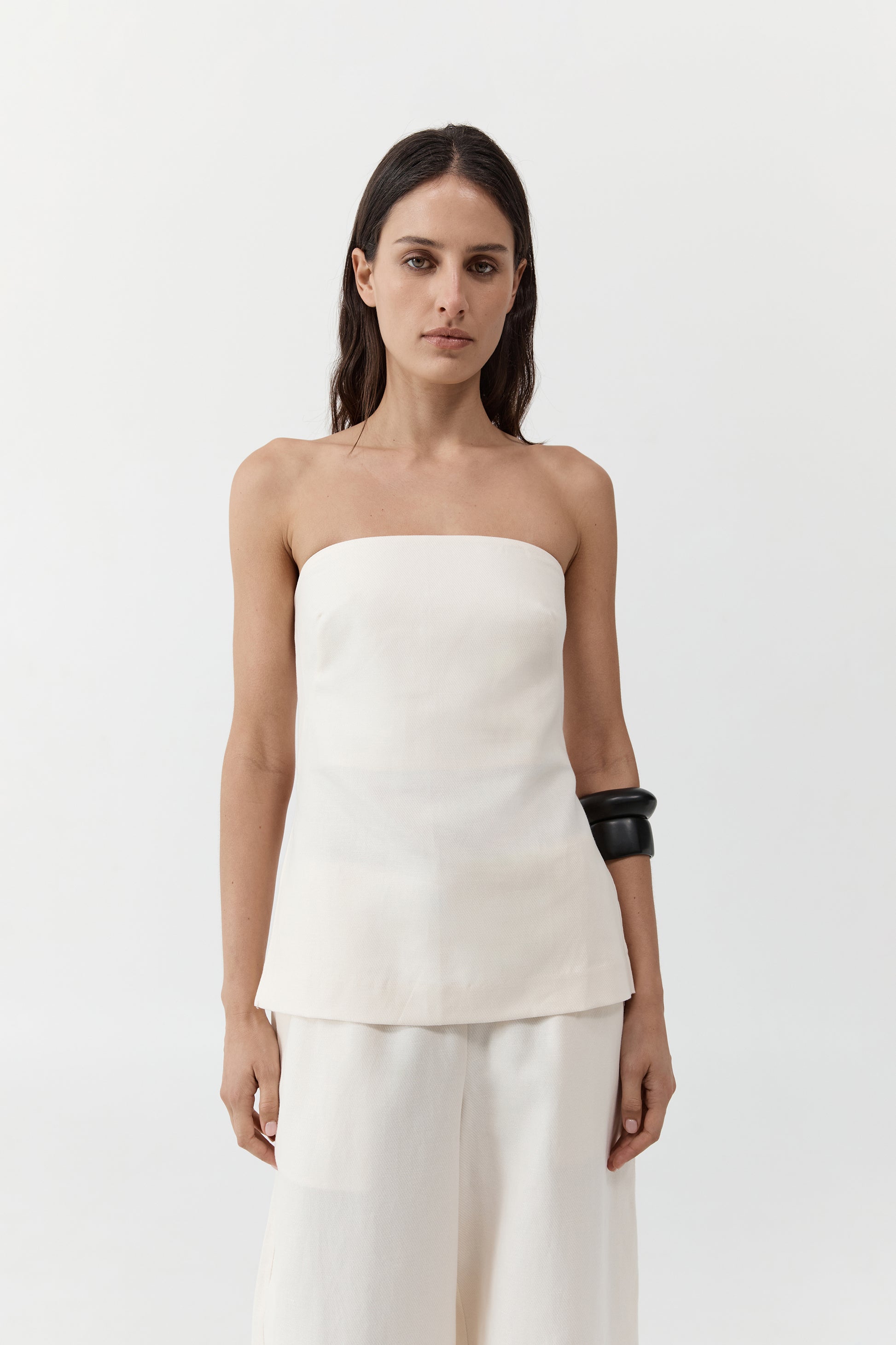 St. Agni - Rouleau Top in Ivory