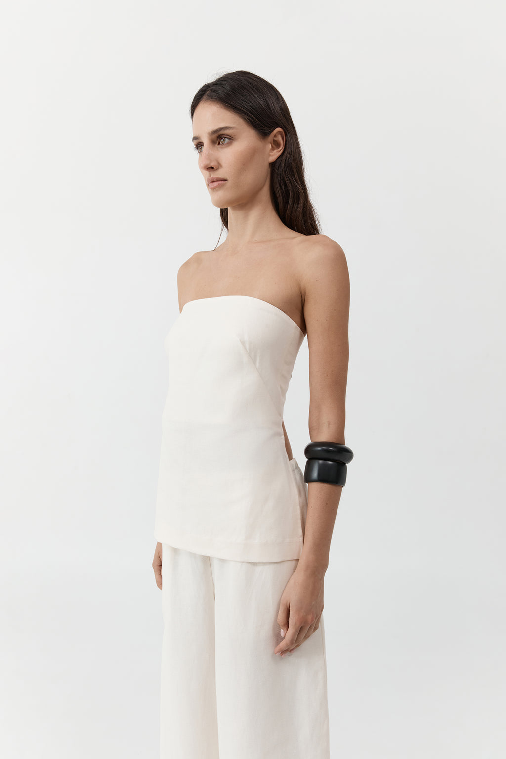 St. Agni - Rouleau Top in Ivory