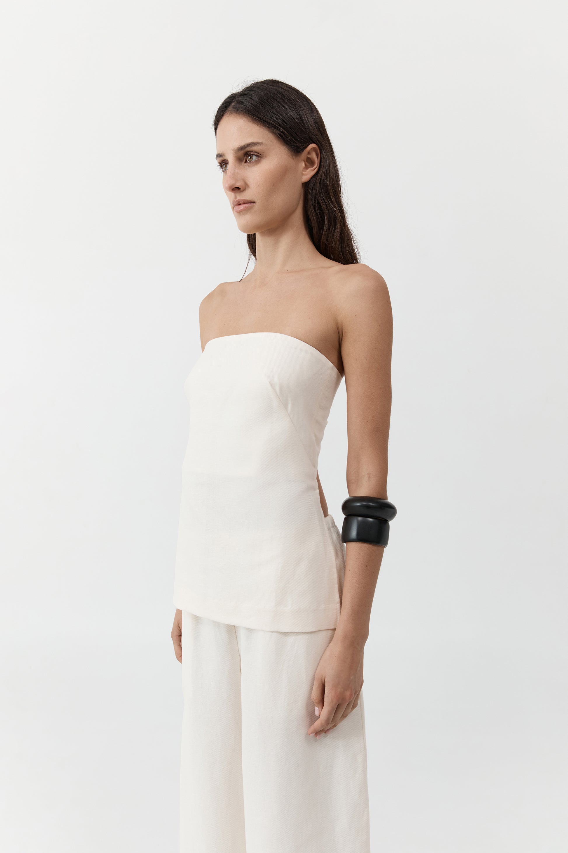 St. Agni - Rouleau Top in Ivory