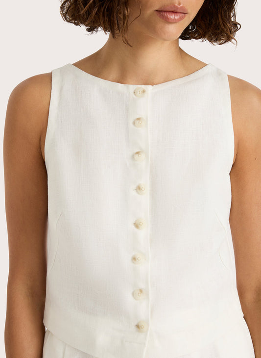 Faithfull The Brand linen Elia Shirt button up 