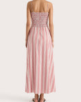 Load image into Gallery viewer, Faithfull The Brand Maxi Dress in red and white stripe
