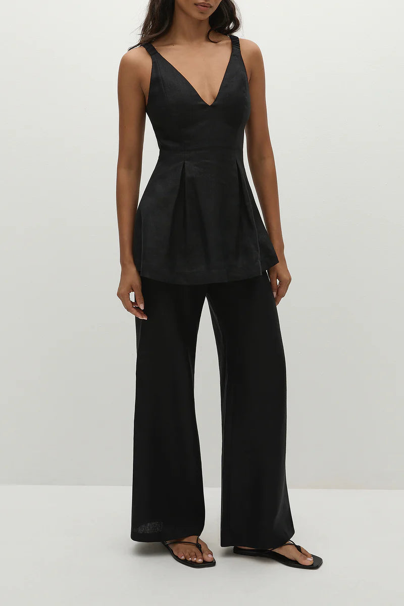 Faithfull the Brand - Syna Pant in Black