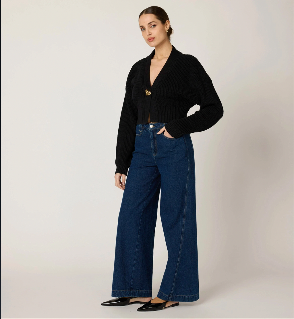 Cleobella Heart Sweater Cardigan