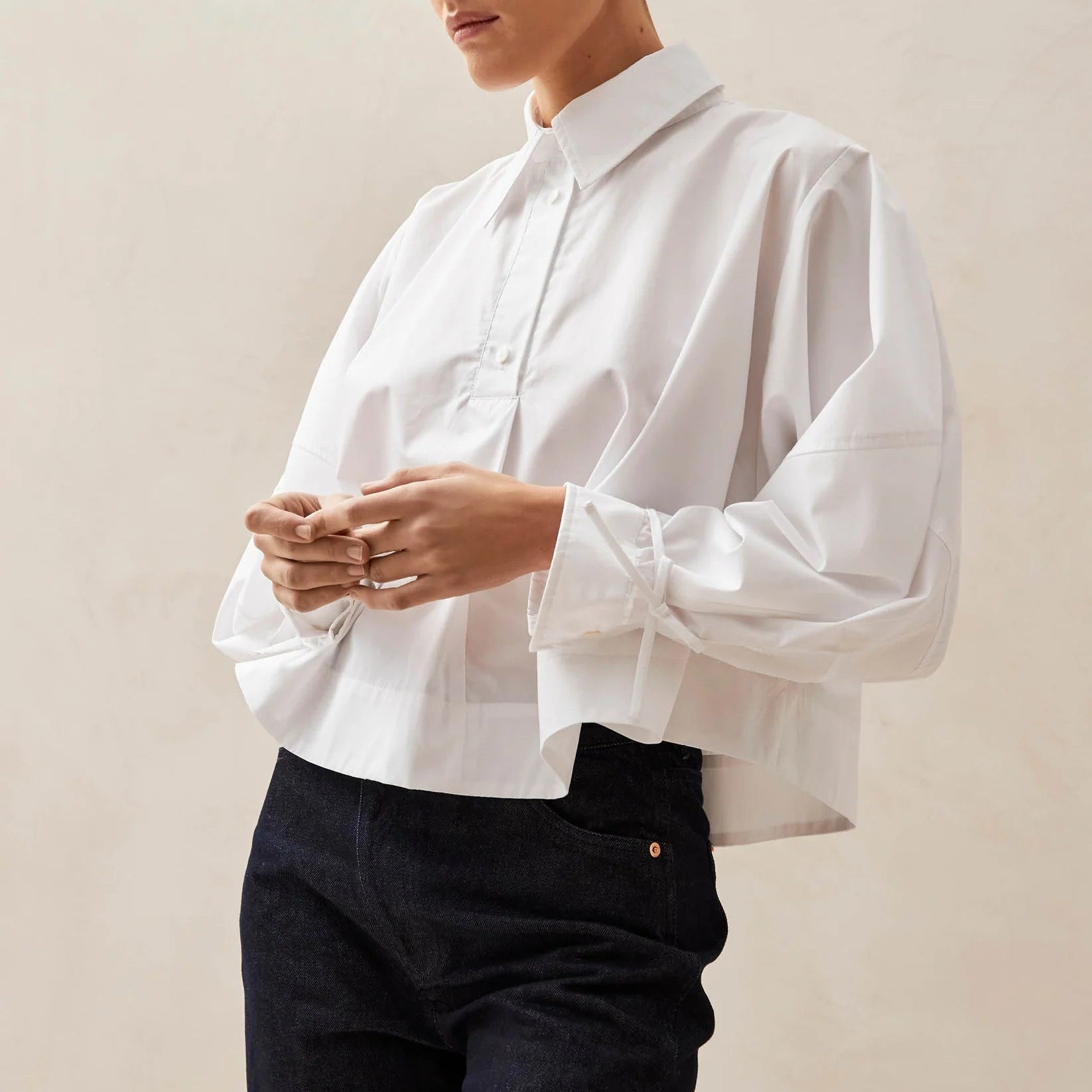 Alohas Adara White Shirt - THE INVITE