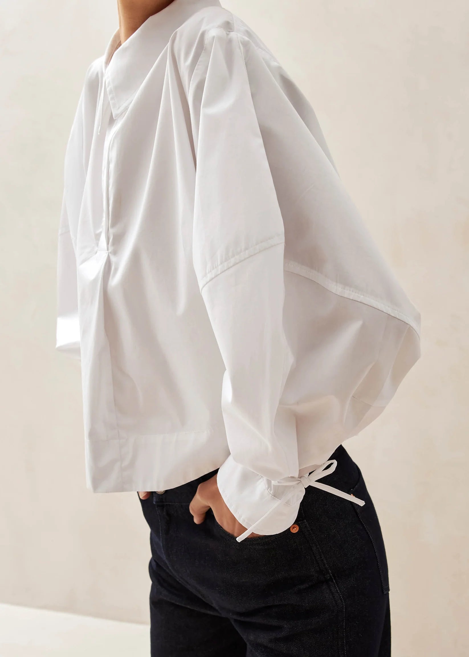 Alohas Adara White Shirt - THE INVITE