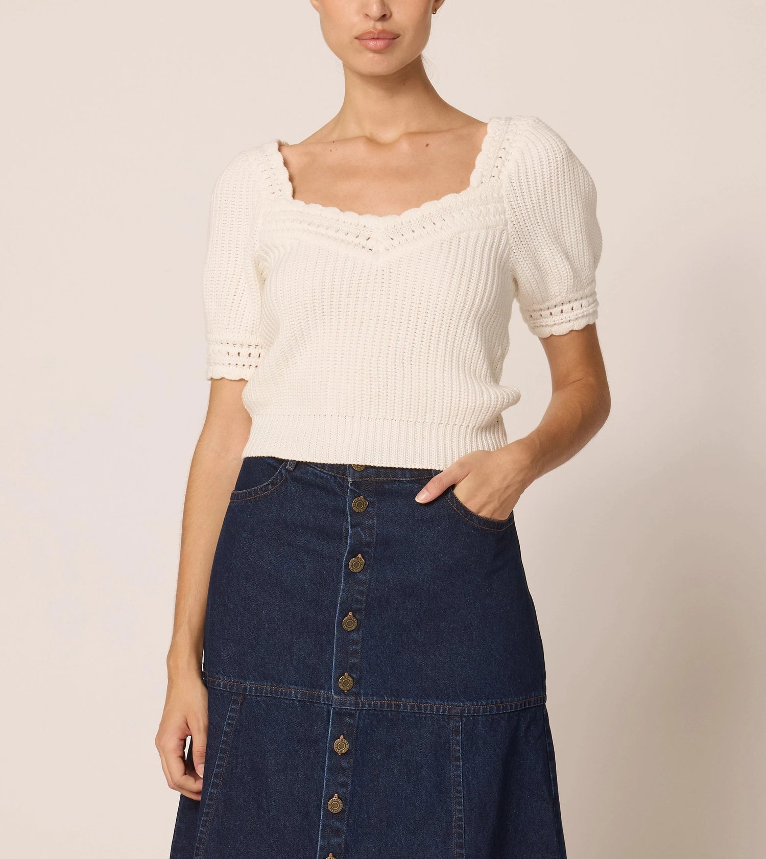 Cleobella Rowan Sweater Top - THE INVITE