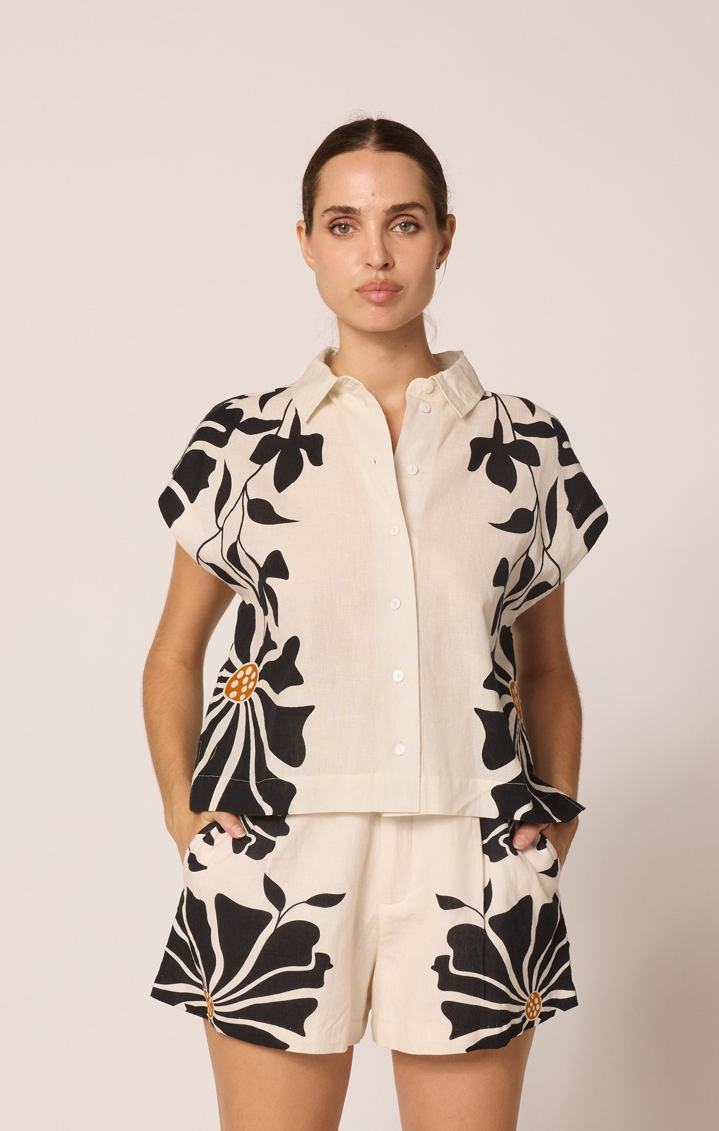 Cleobella Selene Printed Blouse - THE INVITE