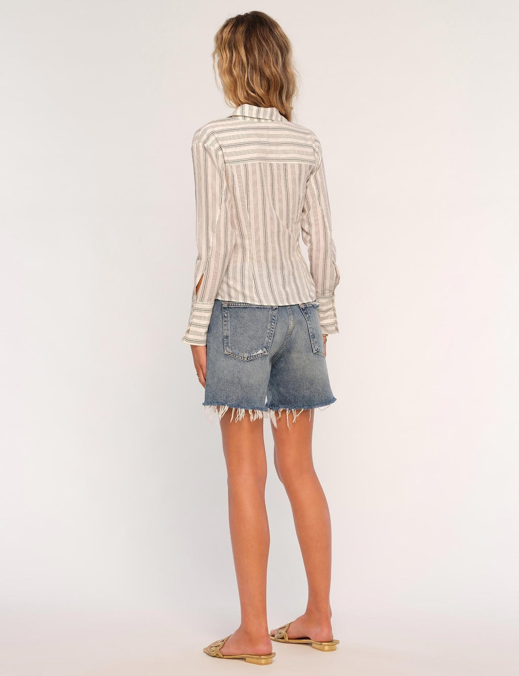 Heartloom Elene Button - down Asymmetrical shirt - THE INVITE