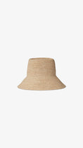 Load image into Gallery viewer, raffia bucket hat by janessa leone
