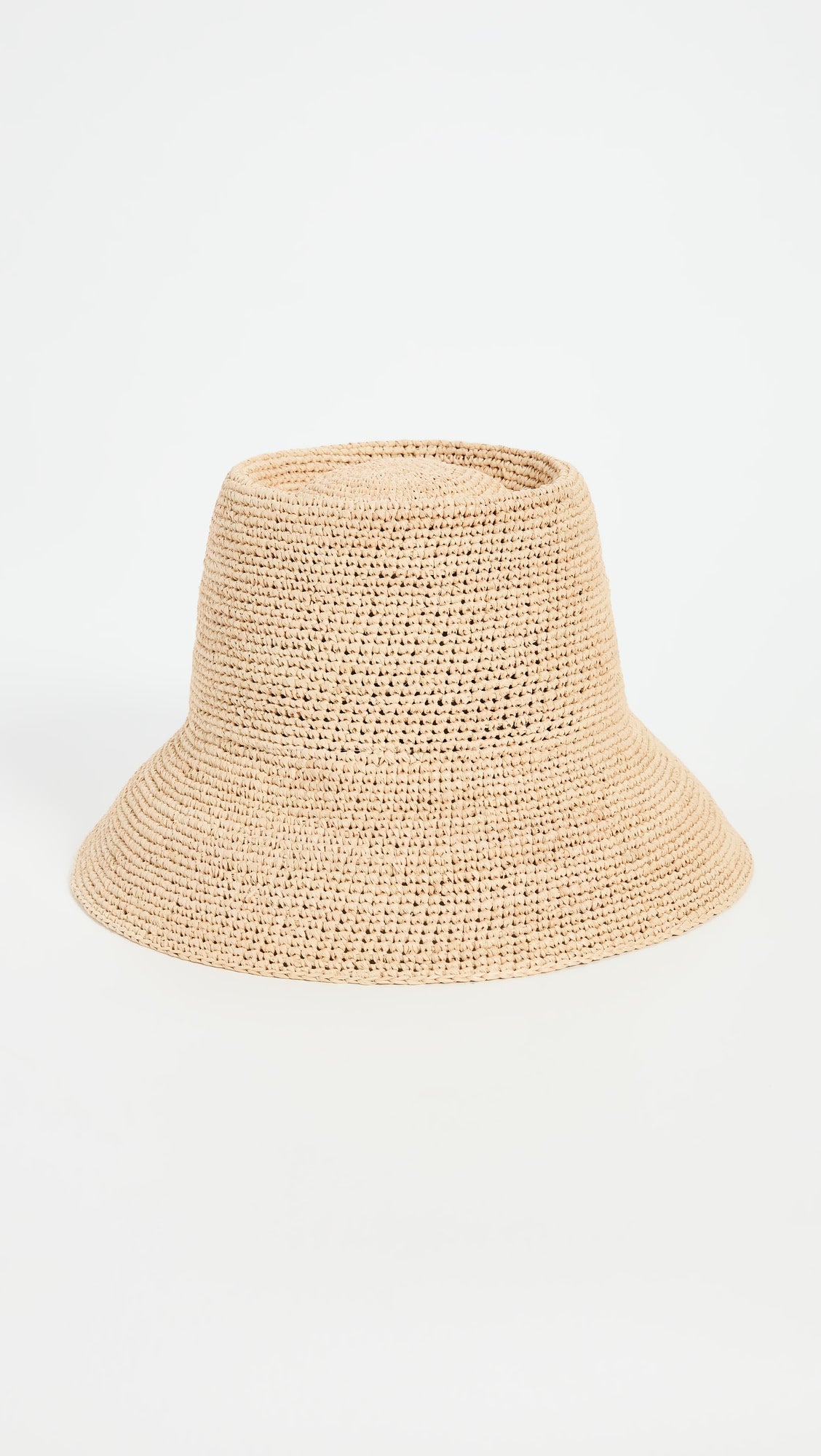 Janessa Leone Felix raffia bucket hat – short brim summer hat