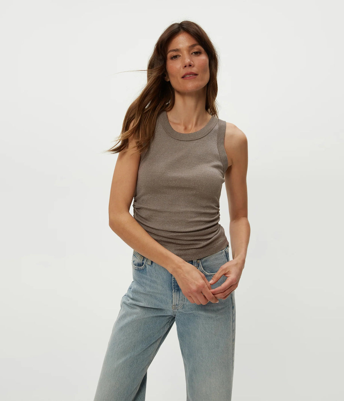 Michael Stars Ella Shine Tank - THE INVITE