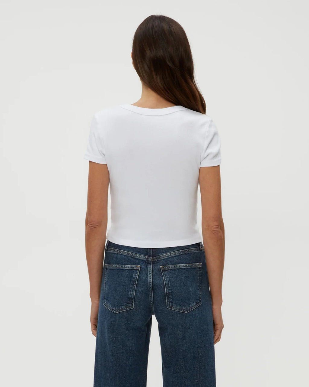 Michael Stars Mimi Cropped Tee - THE INVITE
