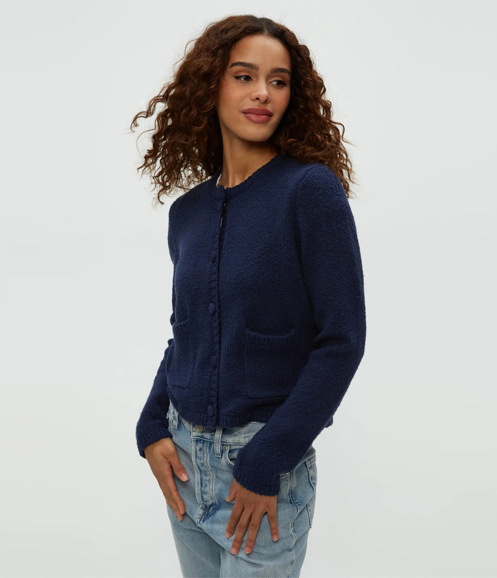 Michael Stars Opaline Cardigan - Navy - THE INVITE