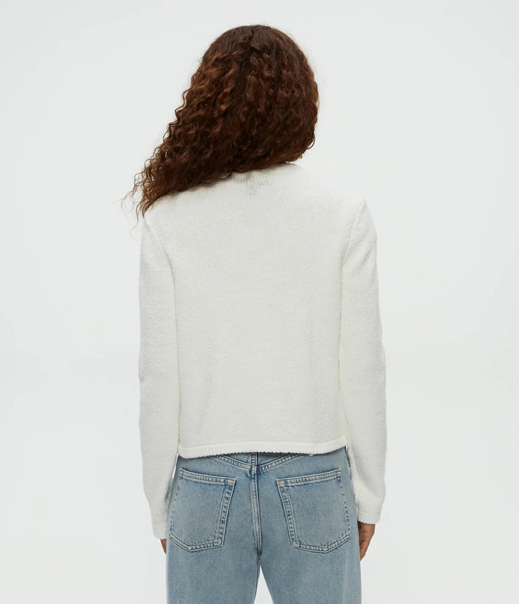 Michael Stars Opaline Cardigan - White - THE INVITE