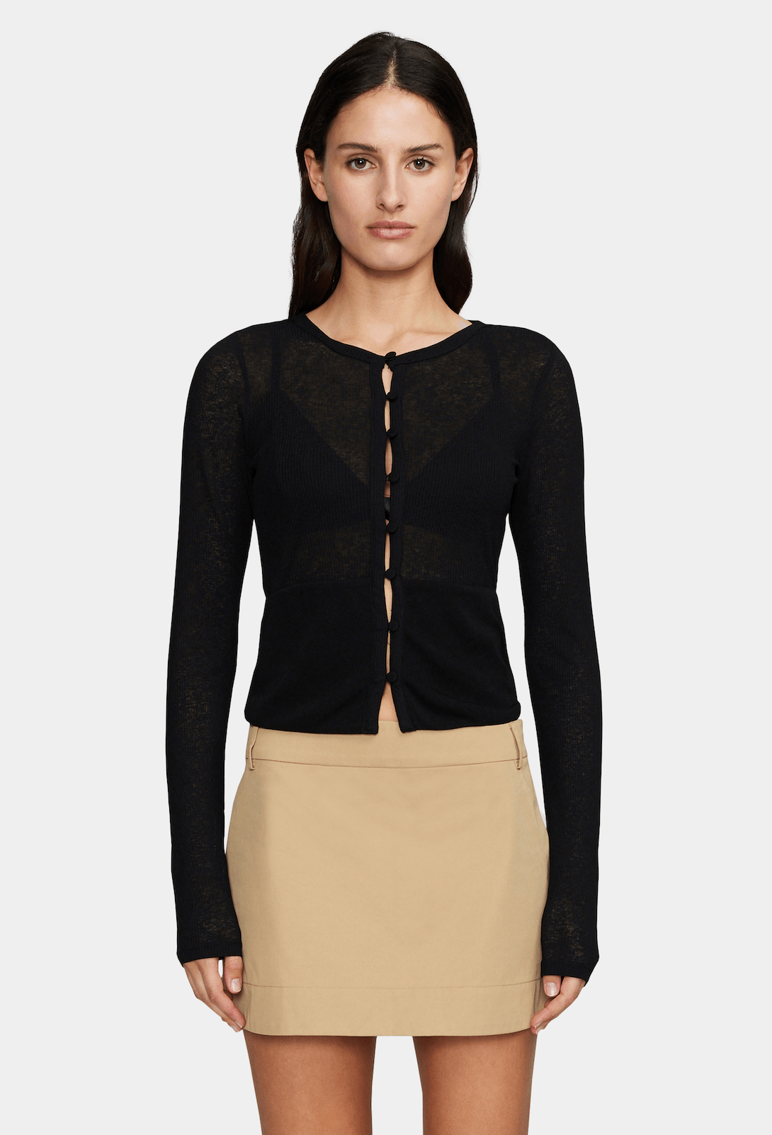Ownley Cindy Cardigan - Black - THE INVITE