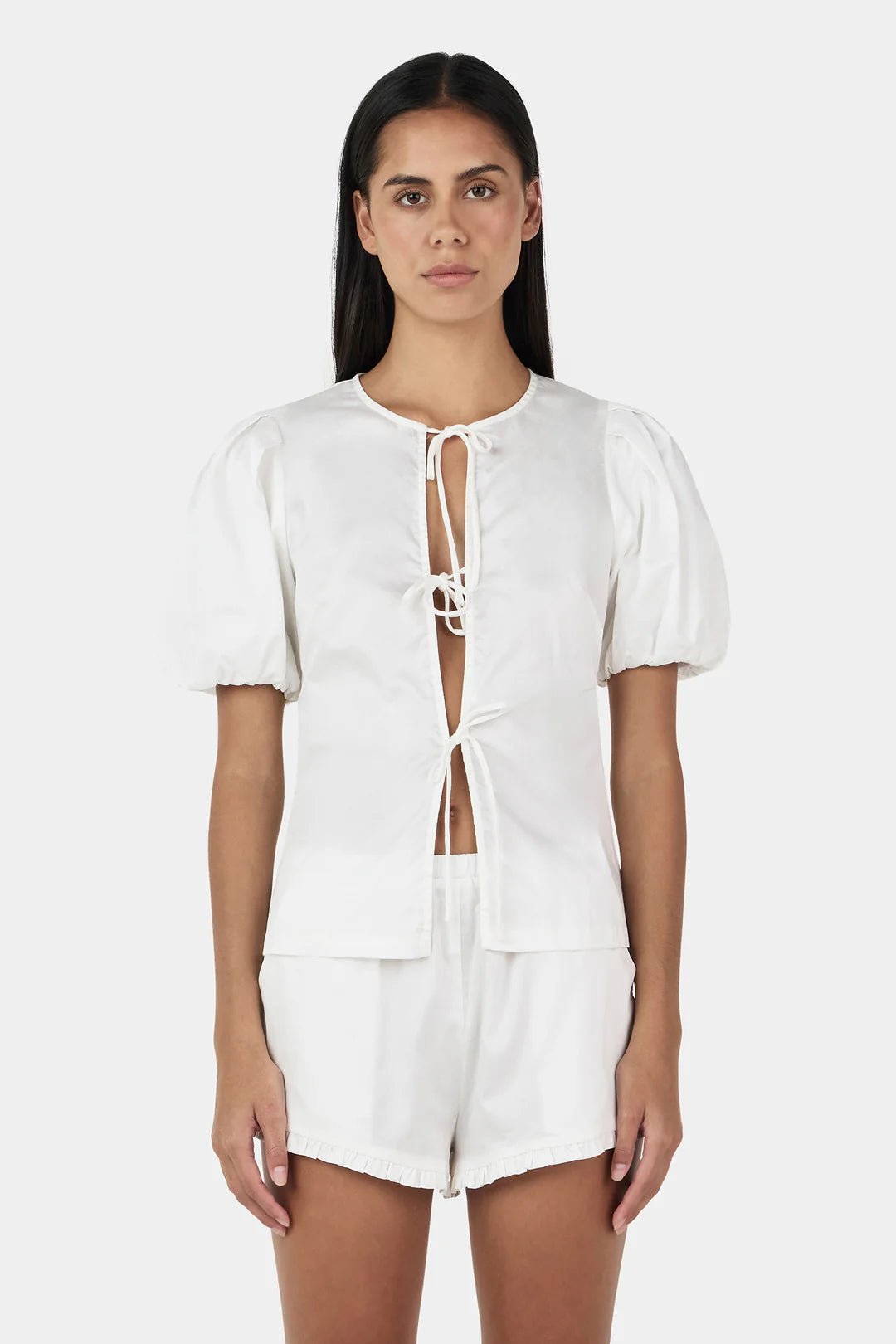 Ownley Marielle Blouse - Ivory - THE INVITE