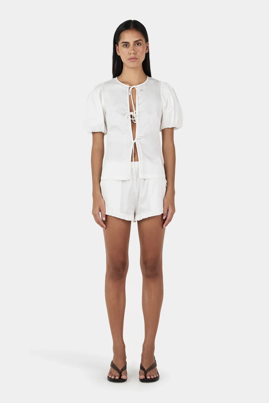 Ownley Marielle Blouse - Ivory - THE INVITE
