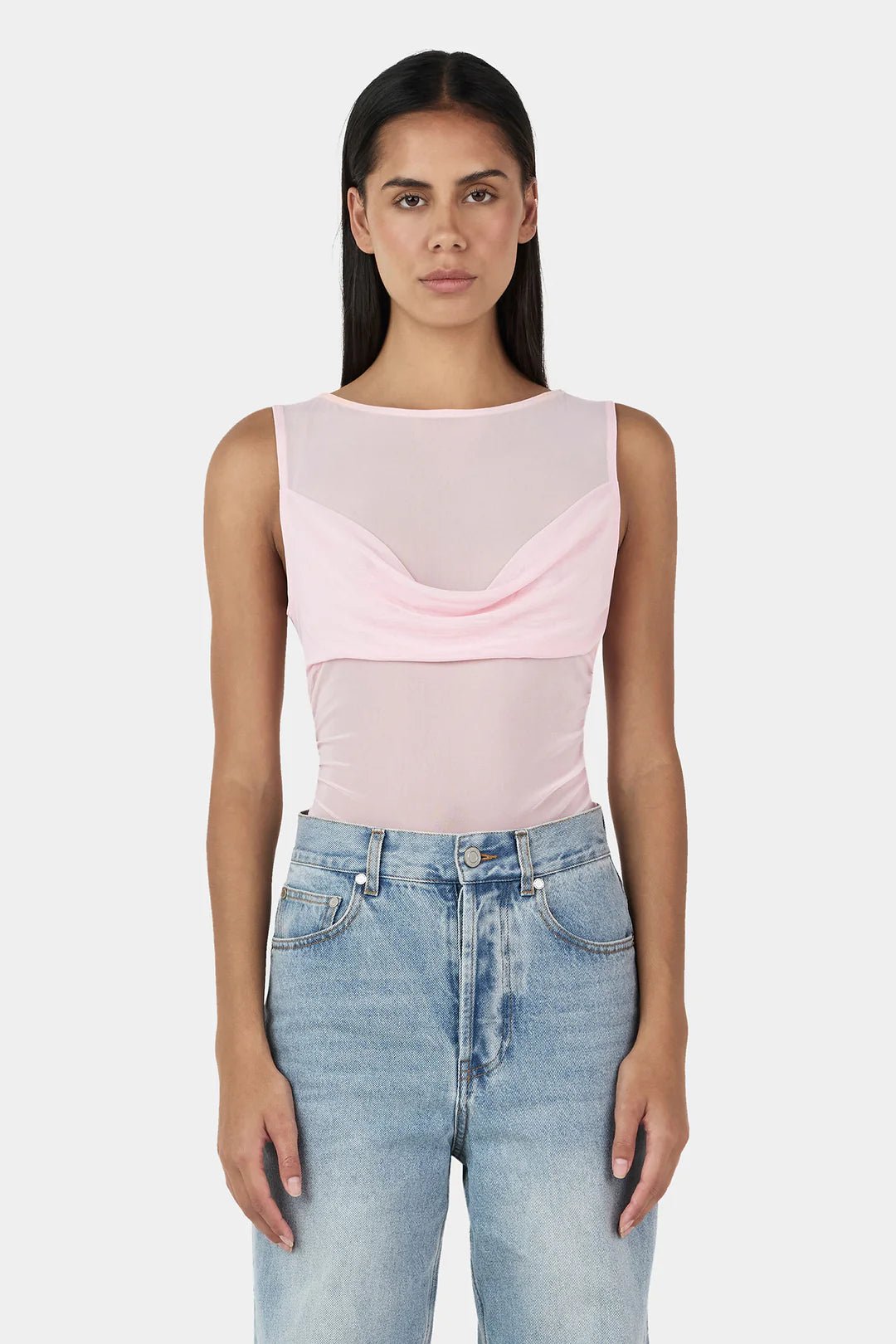 Ownley Merrony Sheer Tank - THE INVITE