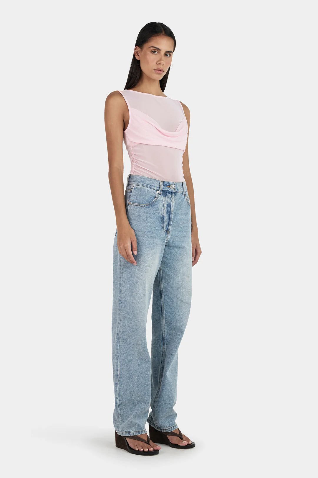 Ownley Merrony Sheer Tank - THE INVITE