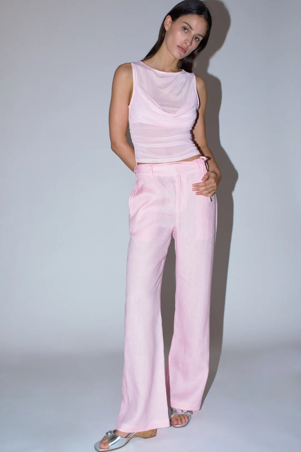 Ownley Merrony Sheer Tank - THE INVITE